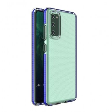TPU dėklas spring case Samsung Galaxy A72 4G mėlynas TPU dėklas spring case Samsung Galaxy A72 4G mėlynas