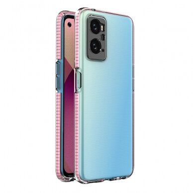 Dėklas Spring Case for Realme 9i, Oppo A36 / A76 / A96 Rožinis Dėklas Spring Case for Realme 9i, Oppo A36 / A76 / A96 Rožinis
