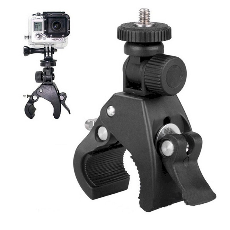 Sports camera Laikiklis rotates 360 degrees Sports camera Laikiklis rotates 360 degrees