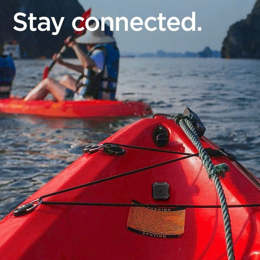 AirTag 1/2 dėklas Spigen Tough Armor – juodas 12 AirTag 1/2 dėklas Spigen Tough Armor – juodas 12