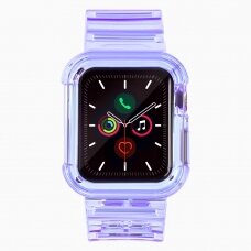 Apyrankė Apple Watch 6 44mm / Watch 5 44mm / Watch 4 44mm / Watch SE 44mm violetinė