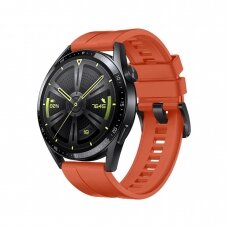 Apyrankė Strap One silicone Huawei Watch GT 3 42 mm Oranžinė
