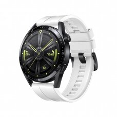 Apyrankė Strap One silicone Huawei Watch GT 3 42 mm Balta