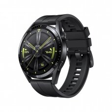 Apyrankė Strap One silicone Huawei Watch GT 3 46 mm Juoda