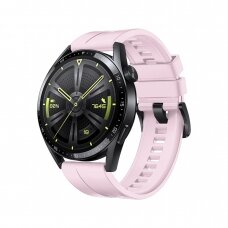 Apyrankė Strap One silicone Huawei Watch GT 3 46 mm Rožinė