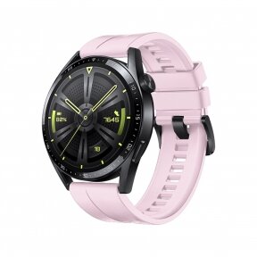 Apyrankė Strap One silicone Huawei Watch GT 3 42 mm Rožinė