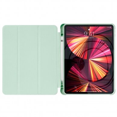 Dėklas Stand Tablet Case Smart iPad Air 2020/2022 Žalias 2