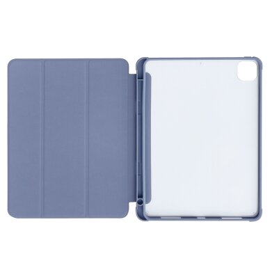 Akcija! Dėklas Stand Tablet Smart Cover iPad mini 6 2021 Mėlynas 2 Akcija! Dėklas Stand Tablet Smart Cover iPad mini 6 2021 Mėlynas 2