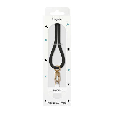 Stoyobe Phone Lanyard Silicone Phone Lanyard - juodas 2