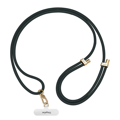 Stoyobe Phone Lanyard Silicone Phone Lanyard - juodas