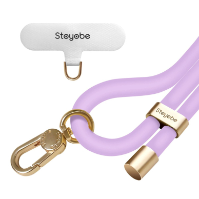 Stoyobe Silikoninis pakabinamas dirželis, skirtas telefonui – violetinis 1