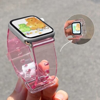 Apyrankė Apple Watch 6 / 5 / 4 / 3 / 2 (40mm / 38mm) raudona 1 Apyrankė Apple Watch 6 / 5 / 4 / 3 / 2 (40mm / 38mm) raudona 1