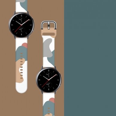 Apyrankė Strap Moro Samsung Galaxy Watch 42mm / 4 / 5 / 6 / Active (40/44mm) camo (2) 1