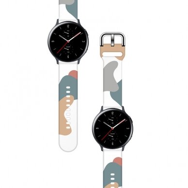 Apyrankė Strap Moro Samsung Galaxy Watch  (46mm) / Gear S3 (46mm) / Watch 3 (45mm) camo (2)