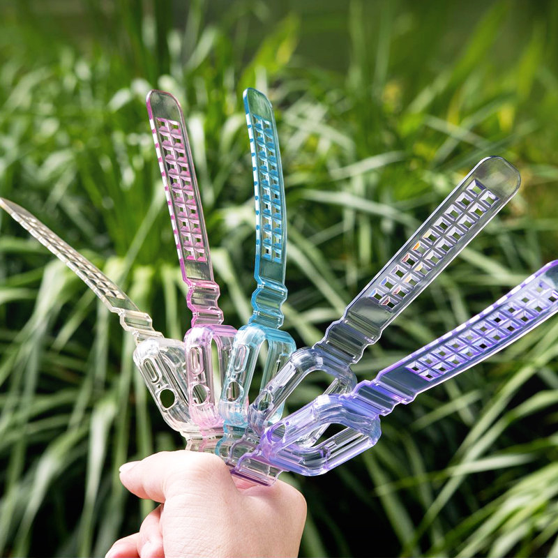 Laikrodžio apyrankė Strap Light Watch 3 38mm / Watch 2 38mm skaidri-violetinė 10 Laikrodžio apyrankė Strap Light Watch 3 38mm / Watch 2 38mm skaidri-violetinė 10