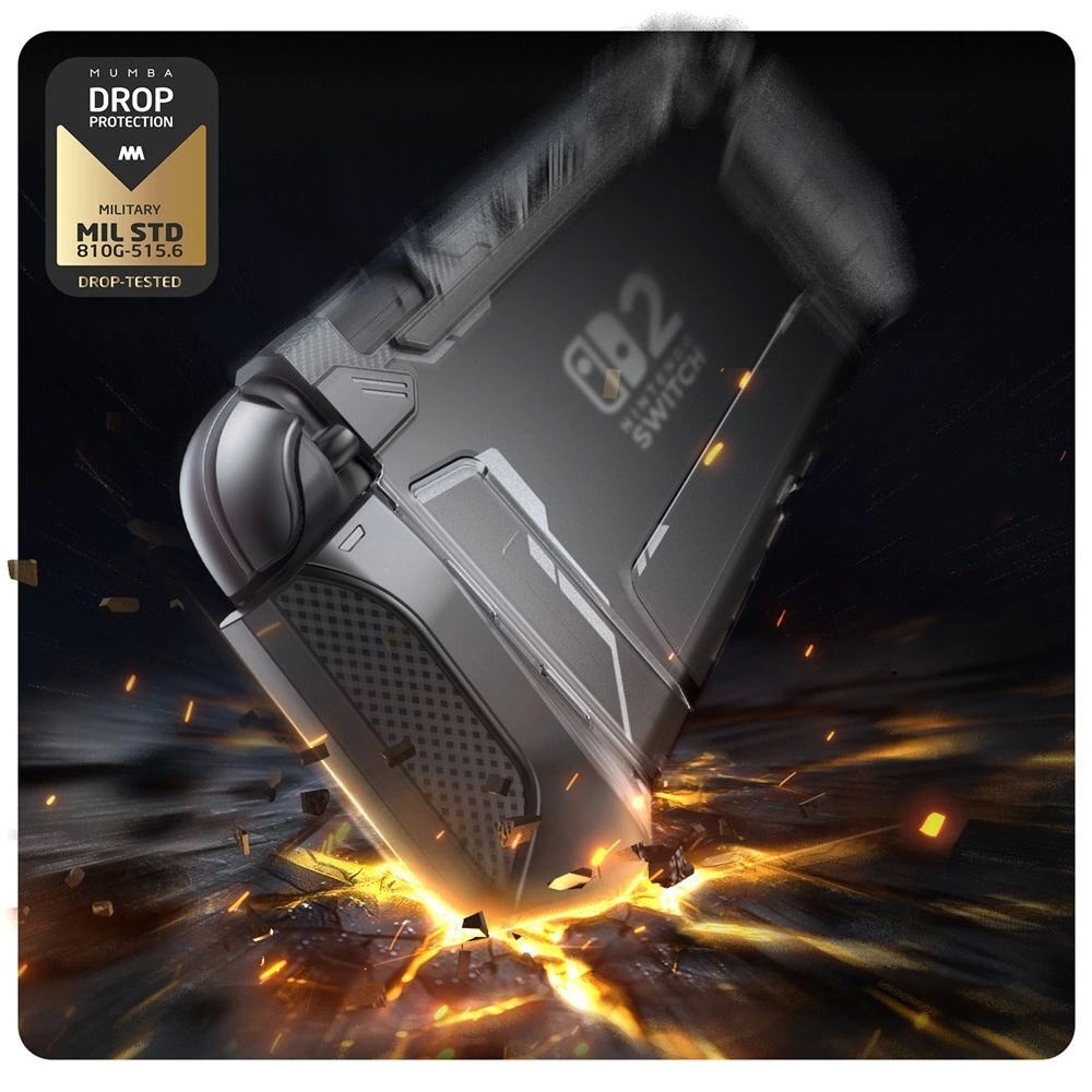 Nintendo Switch 2 dėklas Supcase Blade – juodas 5 Nintendo Switch 2 dėklas Supcase Blade – juodas 5