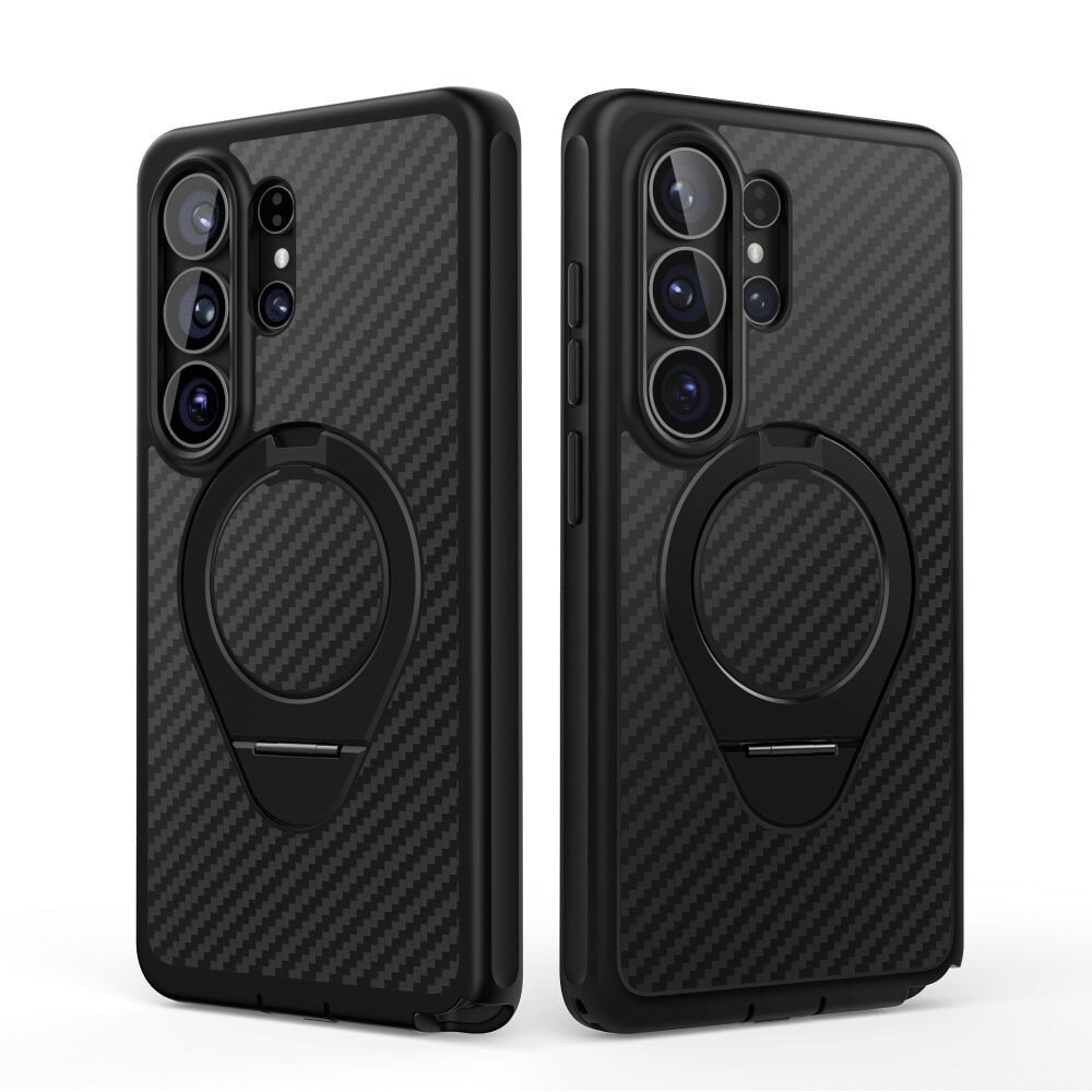 Samsung Galaxy S26 Ultra Supcase Cosmo Mag MagSafe dėklas – juodas 1