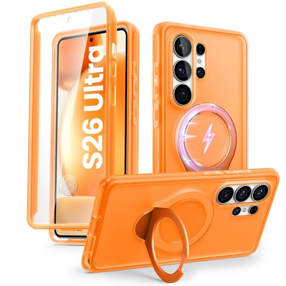 Samsung Galaxy S26 Ultra Supcase Cosmo Mag MagSafe dėklas – oranžinis Samsung Galaxy S26 Ultra Supcase Cosmo Mag MagSafe dėklas – oranžinis