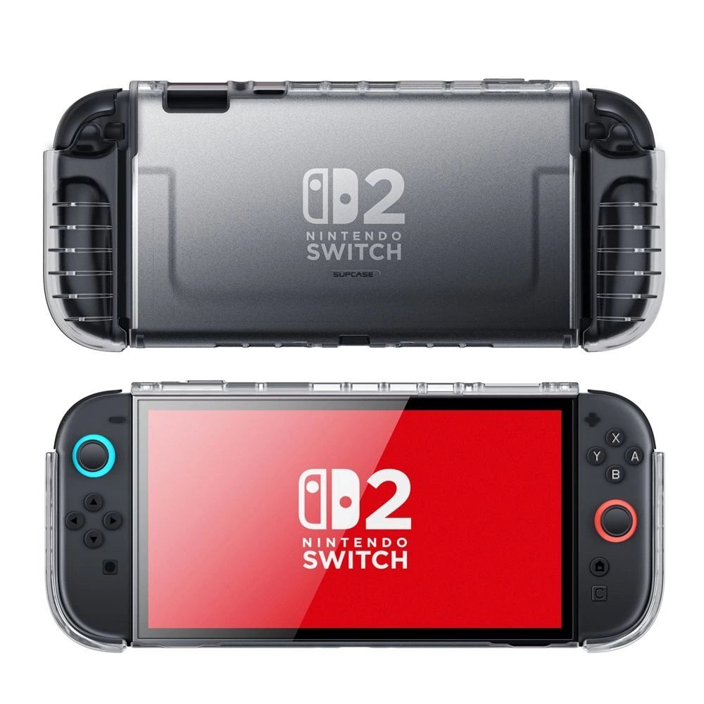 Nintendo Switch 2 dėklas Supcase Crystal – permatomas 1