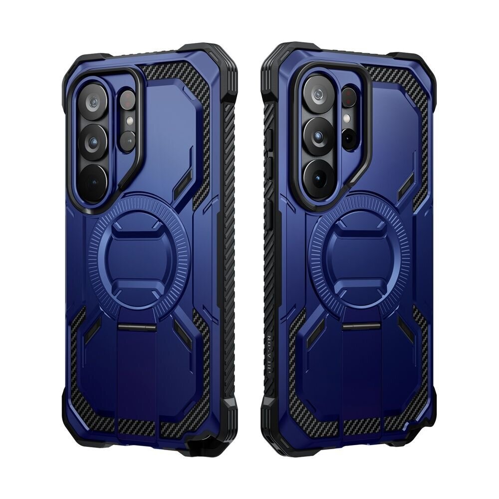 Samsung Galaxy S26 Ultra Supcase iBlason ArmorBox Clip Mag MagSafe dėklas – tamsiai mėlynas ir juodas 2 Samsung Galaxy S26 Ultra Supcase iBlason ArmorBox Clip Mag MagSafe dėklas – tamsiai mėlynas ir juodas 2