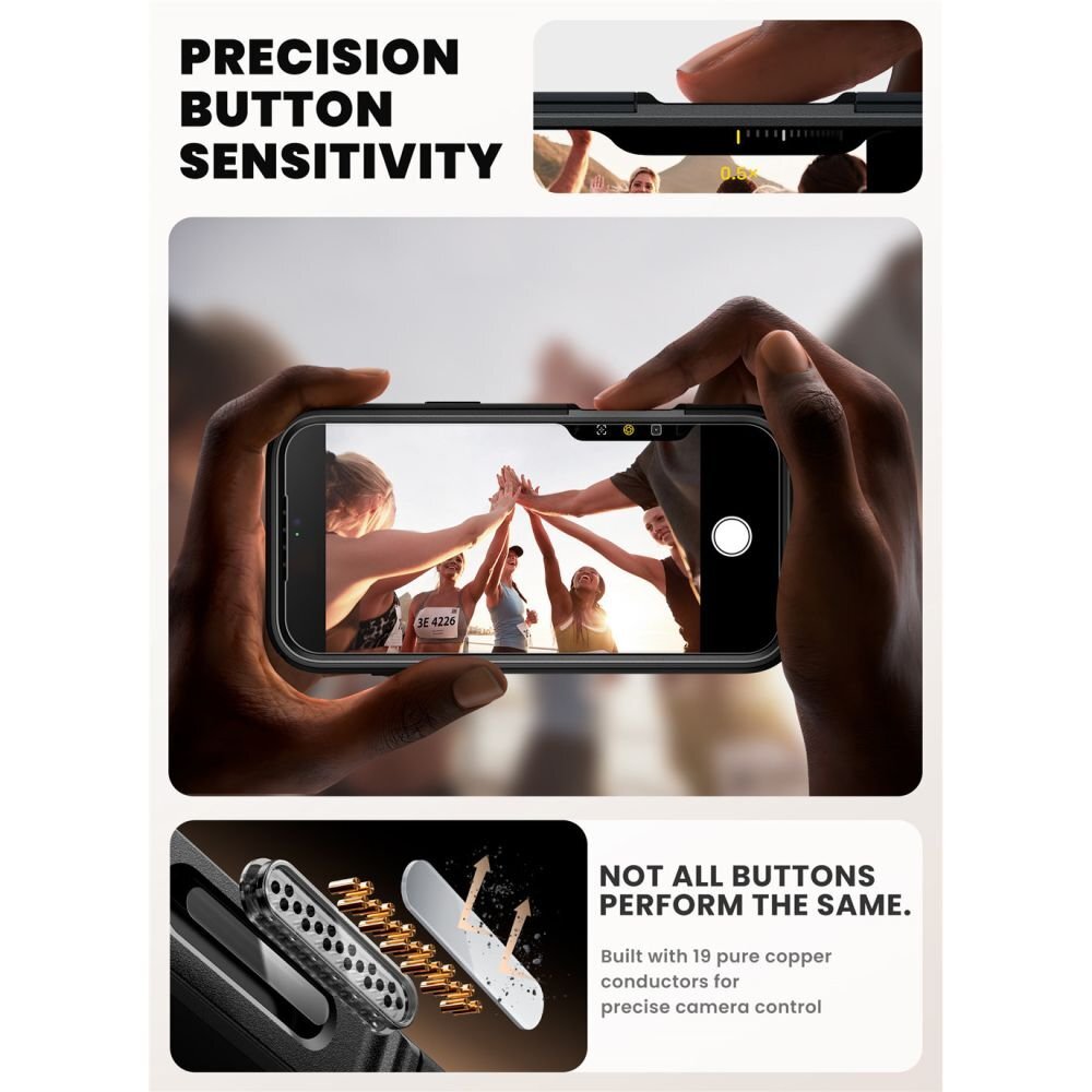 iPhone 17 Pro dėklas Supcase IBLSN Ares Flip Mag su MagSafe – juodas 3 iPhone 17 Pro dėklas Supcase IBLSN Ares Flip Mag su MagSafe – juodas 3
