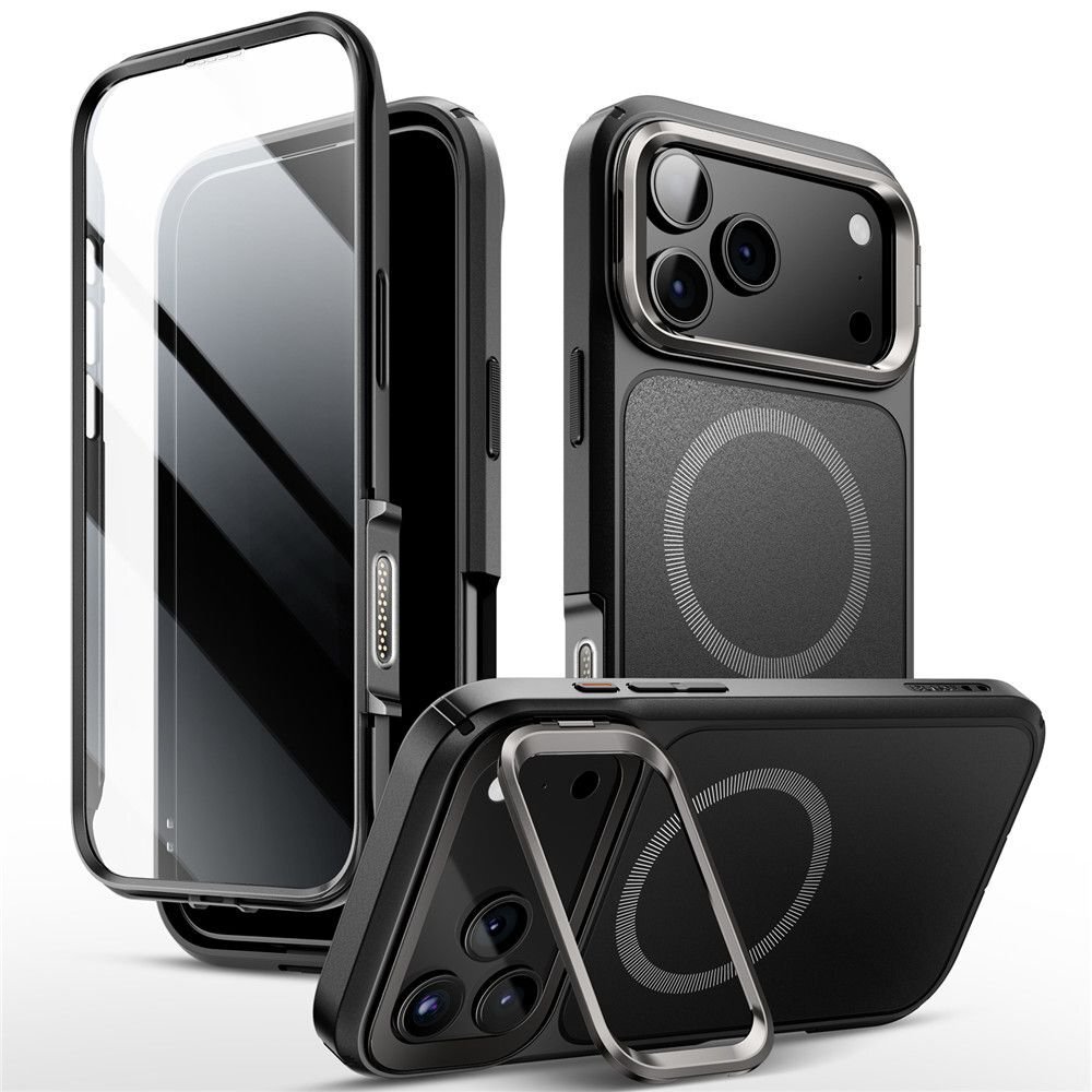 iPhone 17 Pro Max dėklas Supcase IBLSN Ares Flip Mag MagSafe – juodas 1 iPhone 17 Pro Max dėklas Supcase IBLSN Ares Flip Mag MagSafe – juodas 1