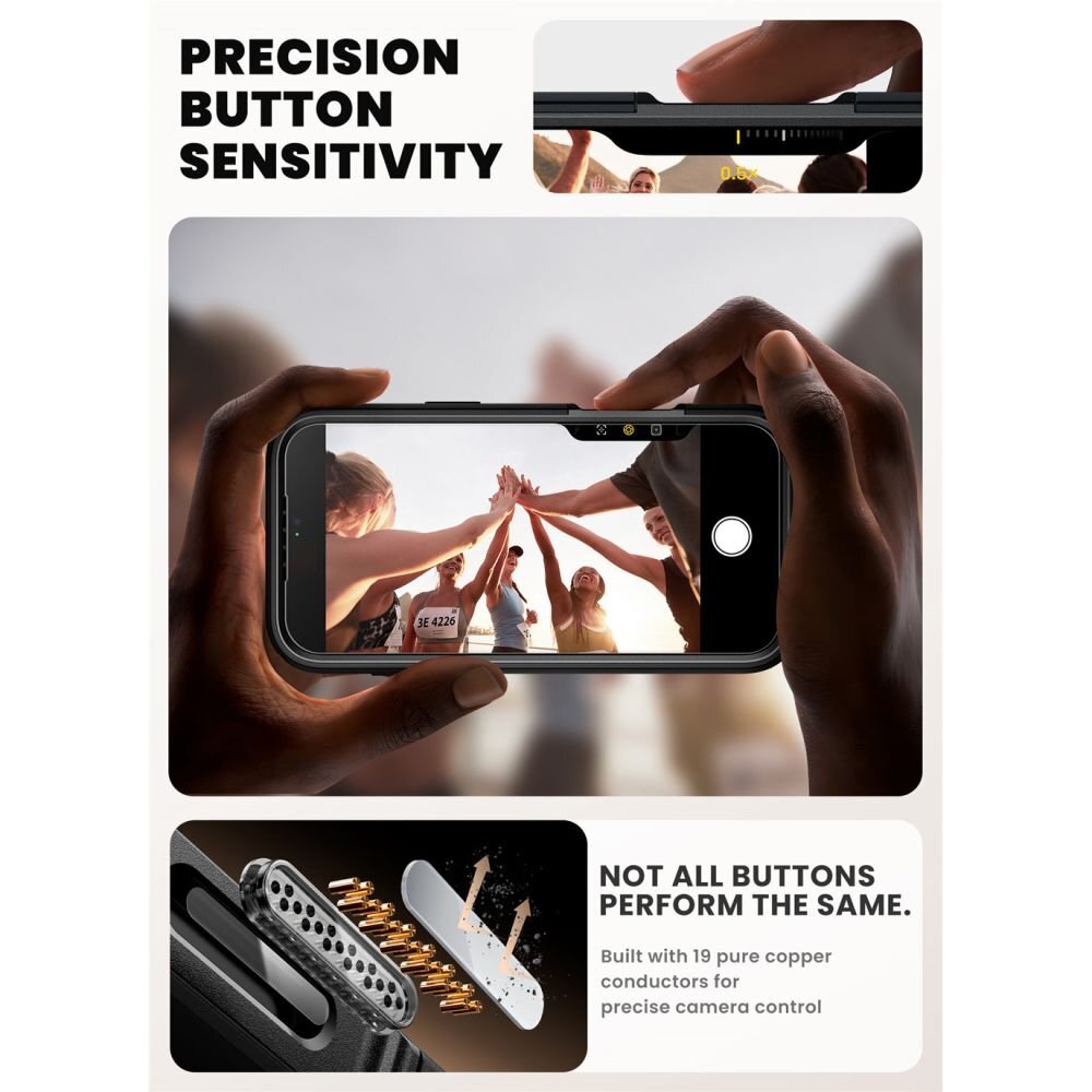 iPhone 17 Pro Max dėklas Supcase IBLSN Ares Flip Mag MagSafe – juodas 3 iPhone 17 Pro Max dėklas Supcase IBLSN Ares Flip Mag MagSafe – juodas 3