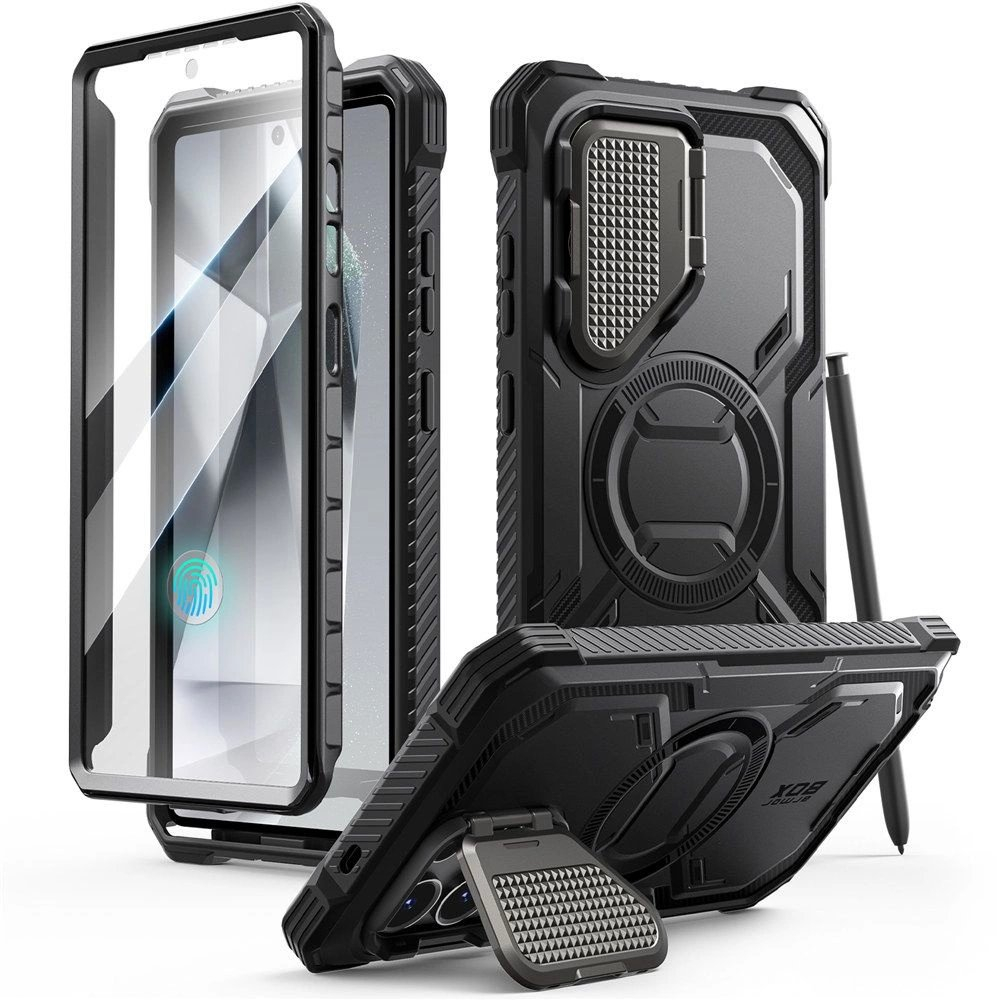 Supcase IBLSN Armorbox Mag Dėklas skirtas Samsung Galaxy S25 Ultra - Juodas Supcase IBLSN Armorbox Mag Dėklas skirtas Samsung Galaxy S25 Ultra - Juodas
