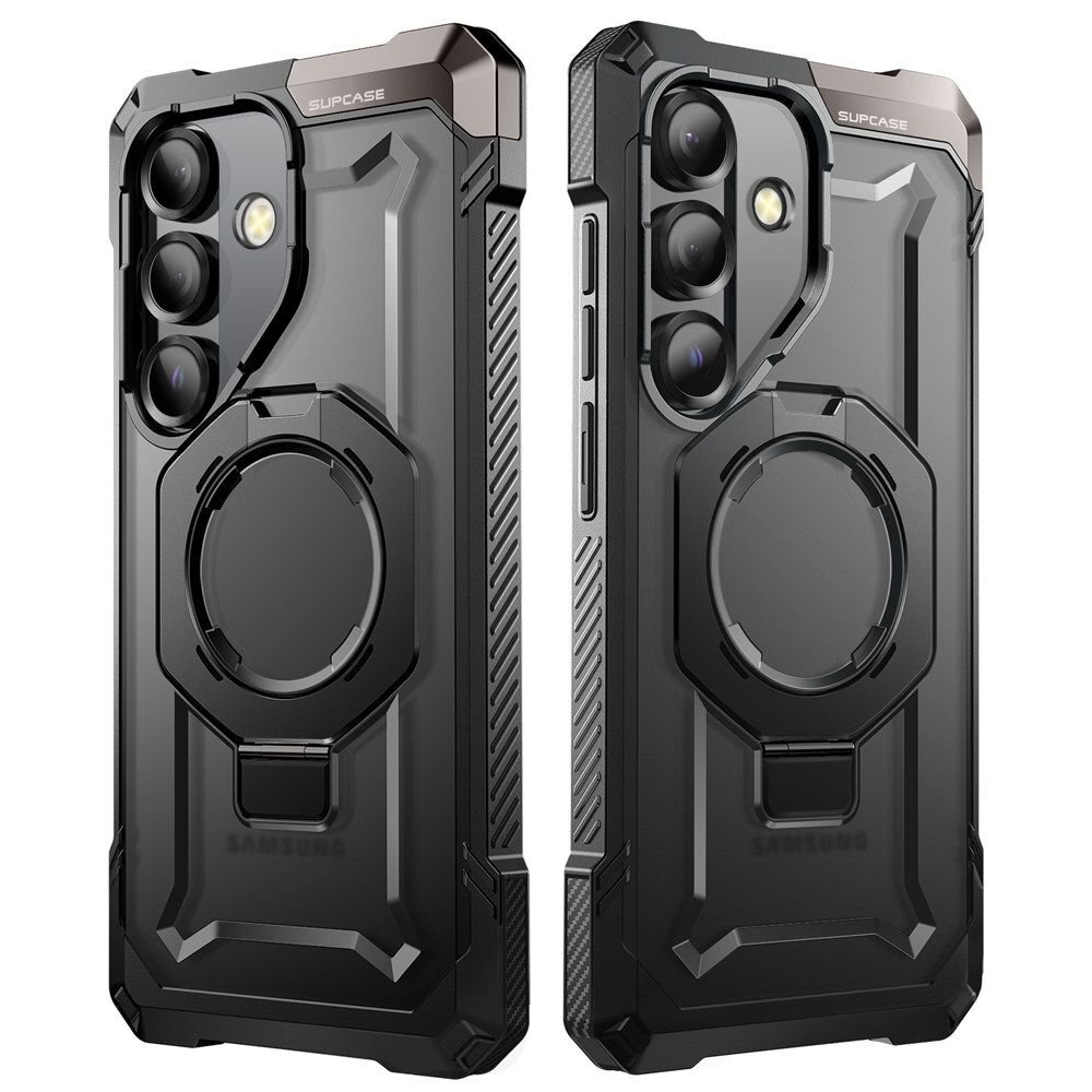 Samsung Galaxy S25 FE Supcase UB Grip Mag MagSafe dėklas – juodas 1 Samsung Galaxy S25 FE Supcase UB Grip Mag MagSafe dėklas – juodas 1