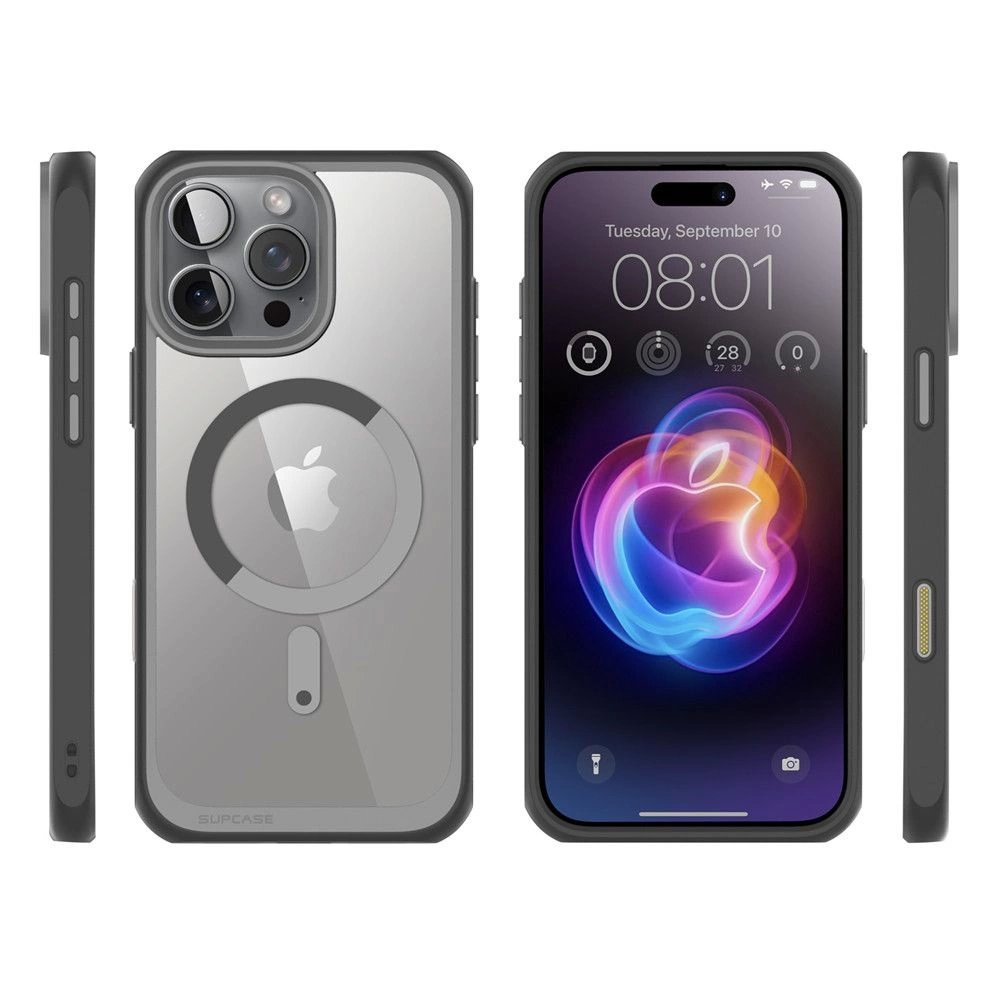 Supcase UB Mag Dėklas MagSafe iphone 16 Pro Max - Pilkas 8 Supcase UB Mag Dėklas MagSafe iphone 16 Pro Max - Pilkas 8