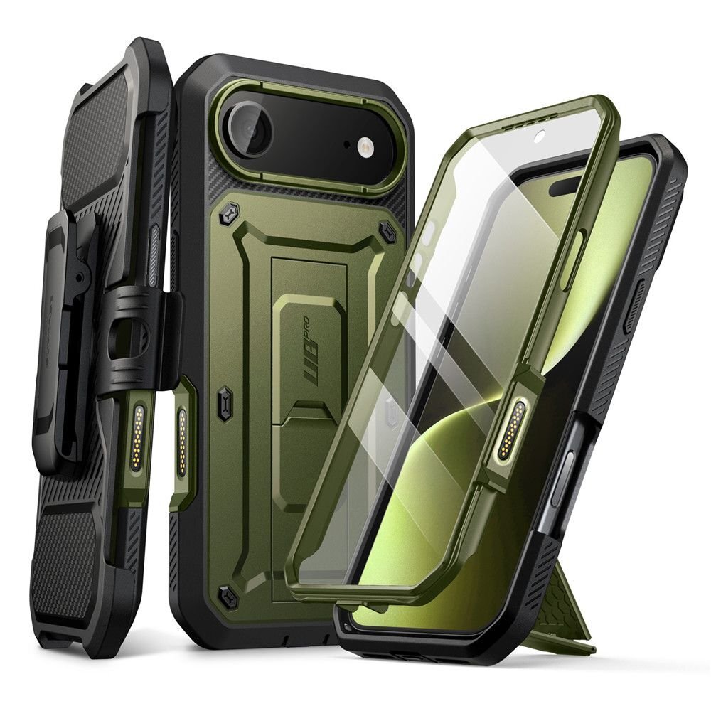iPhone 17 Air dėklas Supcase UB Pro – žalias iPhone 17 Air dėklas Supcase UB Pro – žalias