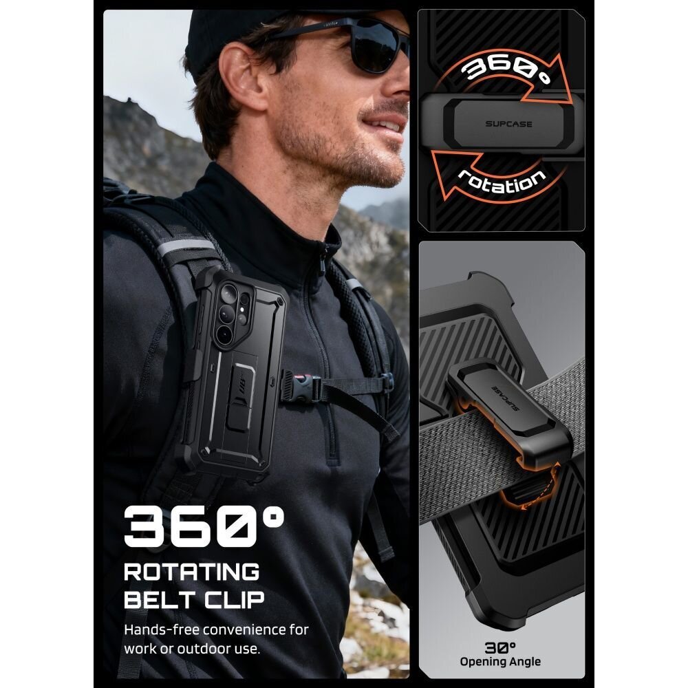 Samsung Galaxy S26 Ultra Supcase Unicorn Beetle Pro 2-Pack dėklas – juodas 6 Samsung Galaxy S26 Ultra Supcase Unicorn Beetle Pro 2-Pack dėklas – juodas 6