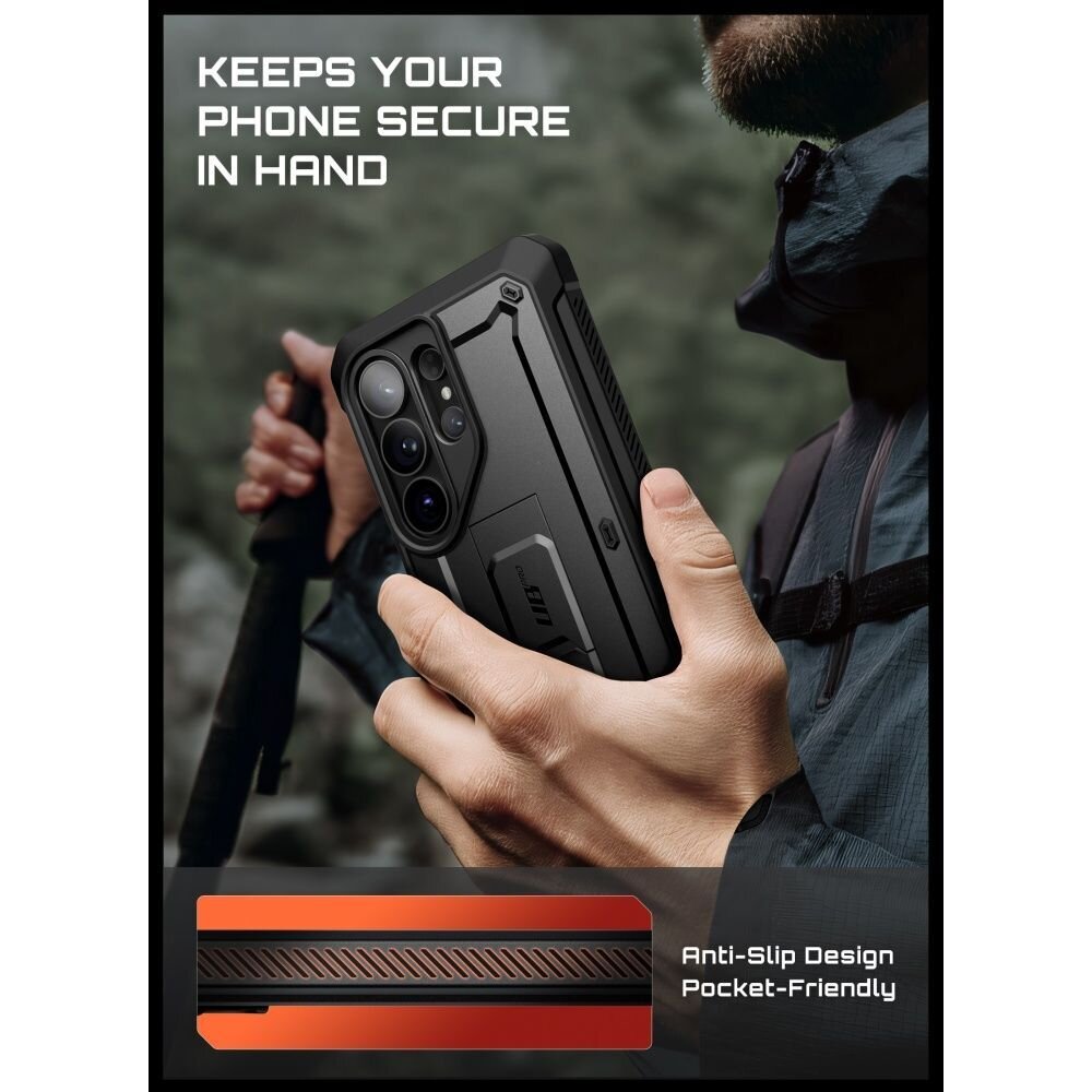 Samsung Galaxy S26 Ultra Supcase Unicorn Beetle Pro 2-Pack dėklas – juodas 7 Samsung Galaxy S26 Ultra Supcase Unicorn Beetle Pro 2-Pack dėklas – juodas 7