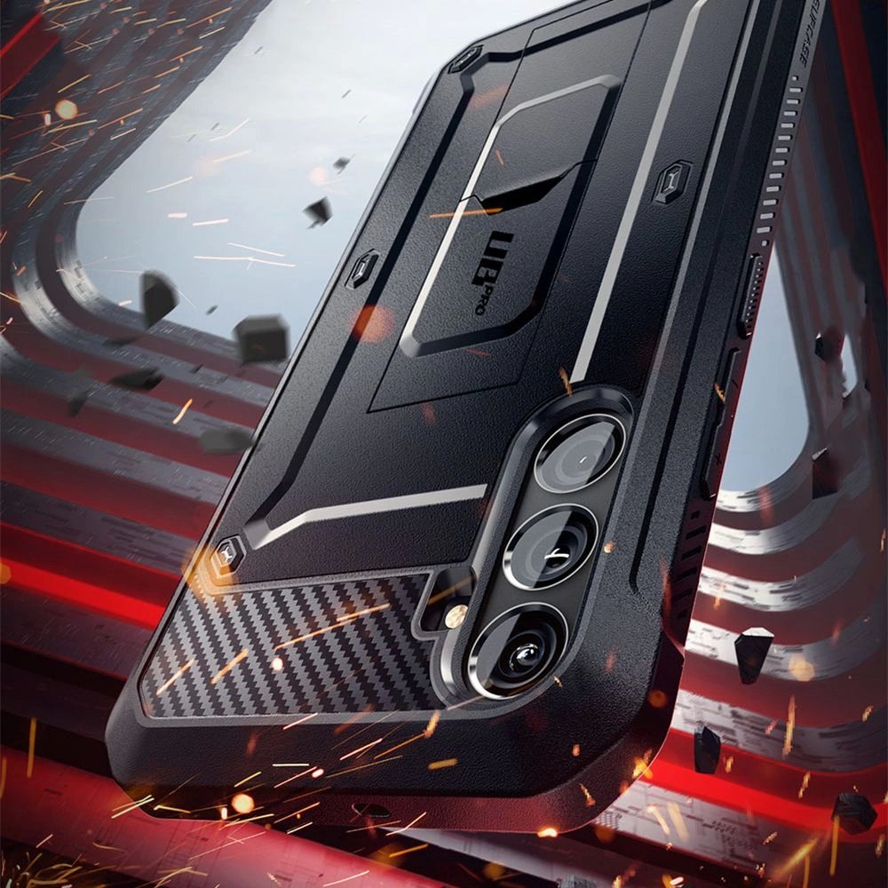 Samsung Galaxy S24 FE Supcase Unicorn Beetle Pro dėklas - juodas 1