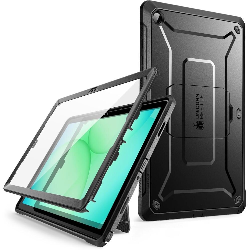 Samsung Galaxy Tab A11+ Supcase Unicorn Beetle Pro dėklas – juodas