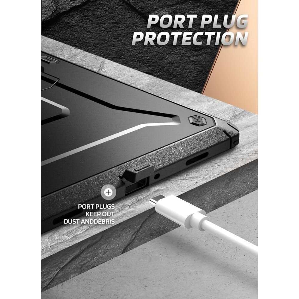 Samsung Galaxy Tab A11+ Supcase Unicorn Beetle Pro dėklas – juodas 2