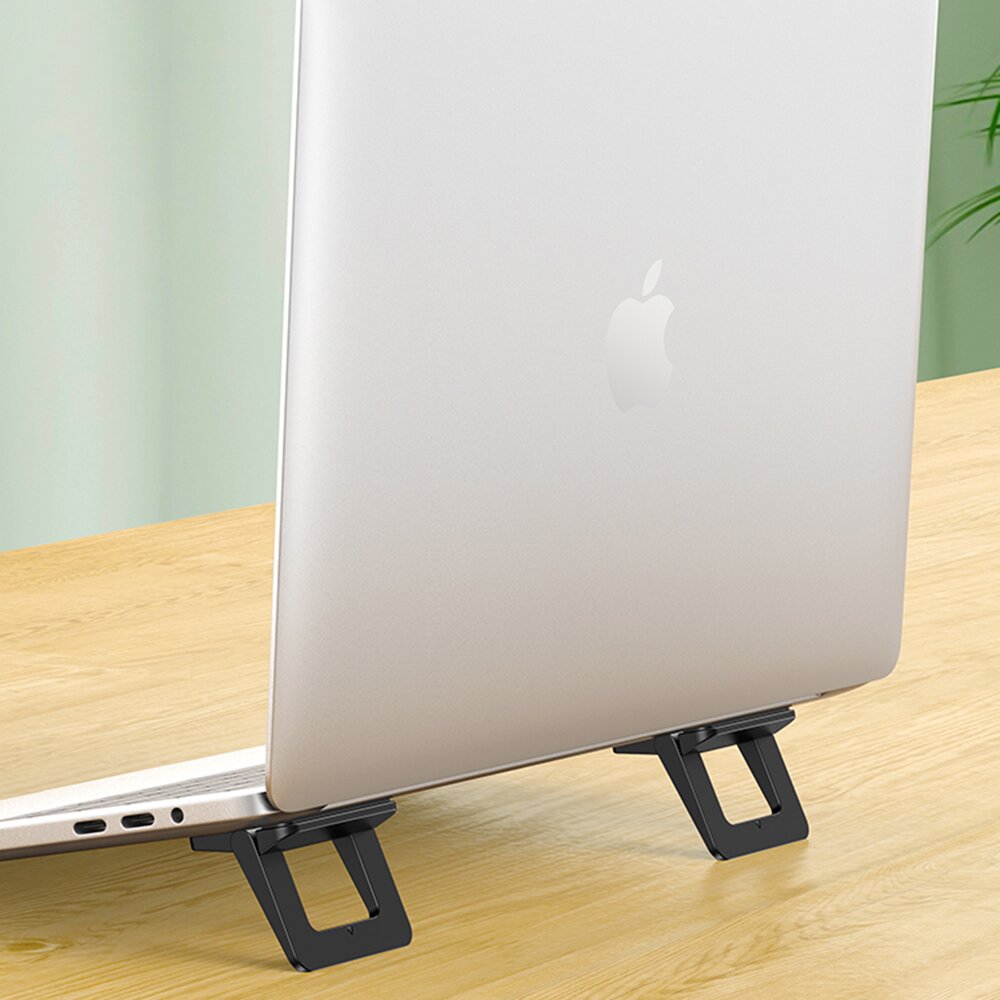 Akcija! Suport Laptop Birou Portabil Universal - USAMS (US-ZJ054) - Juodas 1 Akcija! Suport Laptop Birou Portabil Universal - USAMS (US-ZJ054) - Juodas 1