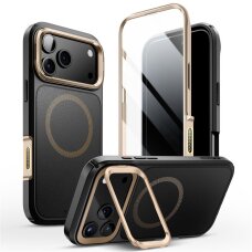 iPhone 17 Pro Max dėklas Supcase IBLSN Ares Flip Mag, MagSafe – auksinis