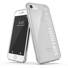 SuperDry Snap iPhone 6/6s/7/8/SE 2020 / SE 2022 Clear Case /Baltas 41573