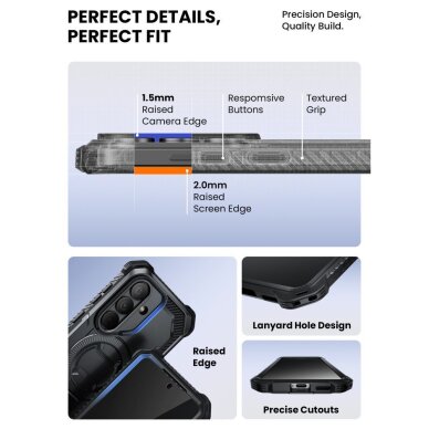 Samsung Galaxy S26 Supcase ArmorBox Mag MagSafe dėklas – juodas 8