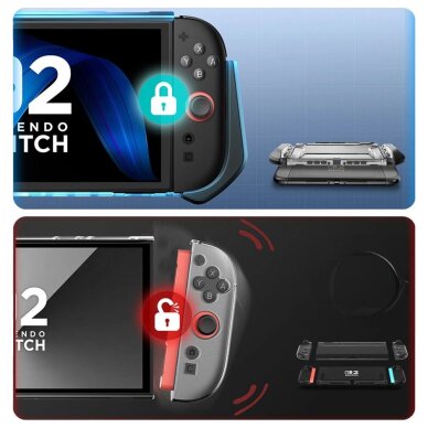 Nintendo Switch 2 dėklas Supcase Blade – juodas 3