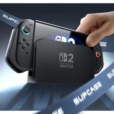 Nintendo Switch 2 dėklas Supcase Blade – juodas 6
