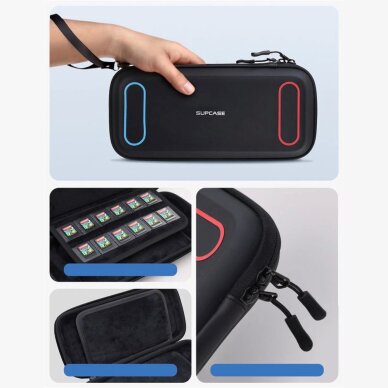 Nintendo Switch 2 dėklas Supcase Carrying Mini – juodas 3