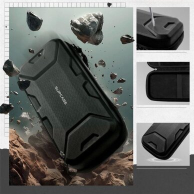 Nintendo Switch 2 dėklas Supcase Carrying Plus – juodas 2