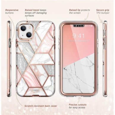 Dėklas Supcase COSMO IPHONE 14 Plus MARBLE 5 Dėklas Supcase COSMO IPHONE 14 Plus MARBLE 5
