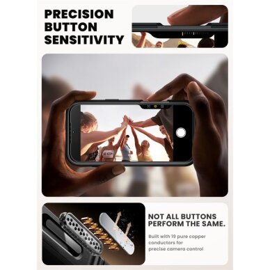 iPhone 17 Pro dėklas Supcase IBLSN Ares Flip Mag su MagSafe – juodas 3 iPhone 17 Pro dėklas Supcase IBLSN Ares Flip Mag su MagSafe – juodas 3