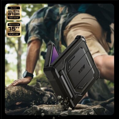 Samsung Galaxy Z Flip 7 dėklas Supcase IBLSN Armorbox – juodas 2 Samsung Galaxy Z Flip 7 dėklas Supcase IBLSN Armorbox – juodas 2