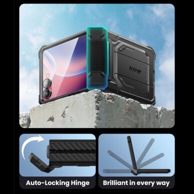 Samsung Galaxy Z Flip 7 dėklas Supcase IBLSN Armorbox – juodas 4
