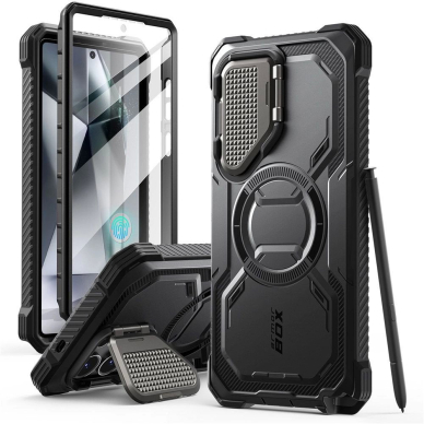 Supcase IBLSN Armorbox Mag Dėklas skirtas Samsung Galaxy S25 Ultra - Juodas 1