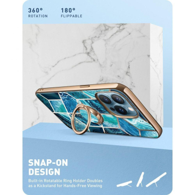 Dėklas SUPCASE IBLSN COSMO SNAP IPHONE 13 PRO Mėlynas 3 Dėklas SUPCASE IBLSN COSMO SNAP IPHONE 13 PRO Mėlynas 3